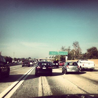 Driving in LA 